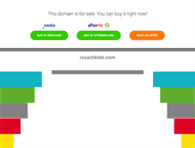 Tablet Screenshot of icoachkids.com